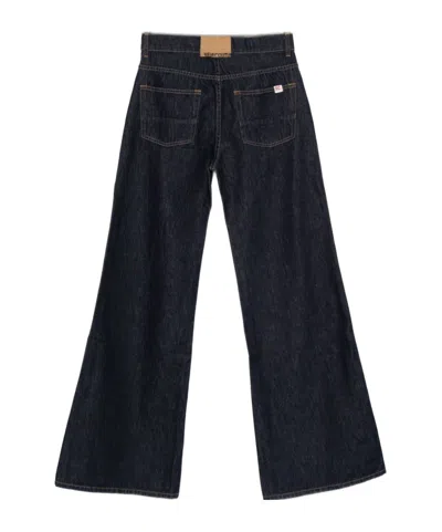 Semicouture Button Fly Five Pockets In Black