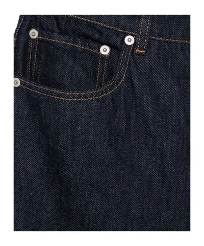 Semicouture Button Fly Five Pockets In Black