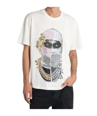 Ih Nom Uh Nit Graphic Printed Crewneck T-shirt In White