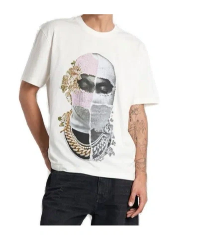Ih Nom Uh Nit Graphic Printed Crewneck T-shirt In White