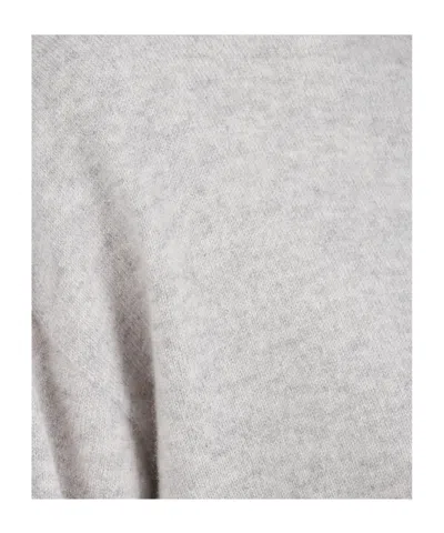 Kangra Cashmere Turtleneck Sweater In Gray