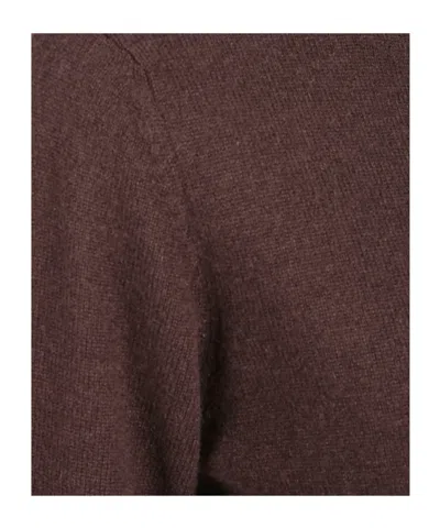 Kangra Cashmere Long-sleeved Sweater In Brown