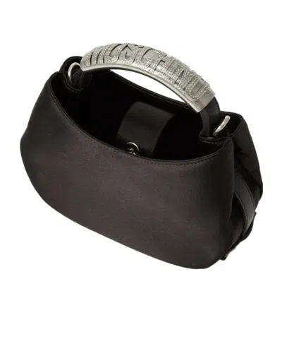 Moschino Adjustable Strap Shoulder Bag In Black