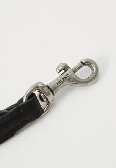 Moschino Adjustable Strap Shoulder Bag In Black