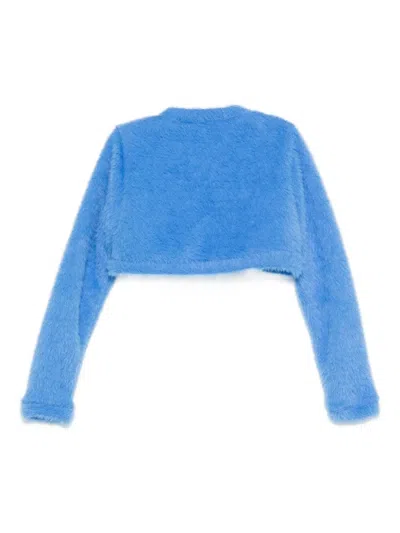 Alapage Textured Jacket In Blue