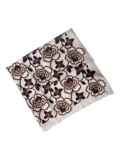 Weekend Max Mara Patterned Silk Scarves In Multi