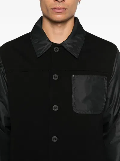 Pence Panelled Jacket In Black
