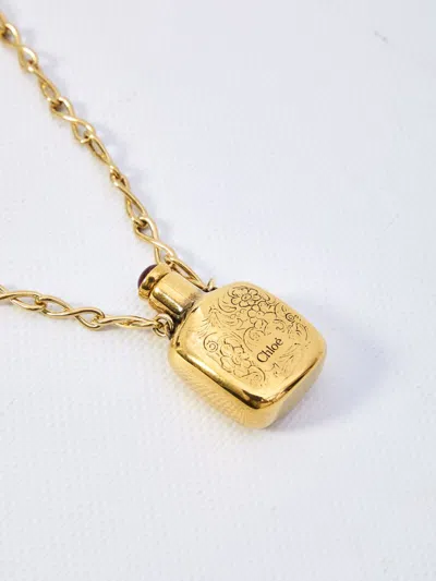 Chloé Chloe Women Elixir Pendant Necklace In Gold