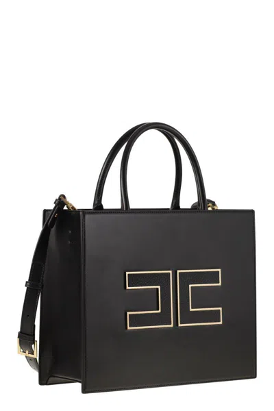 Elisabetta Franchi Bolso Shopping - Negro In Black