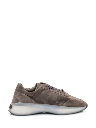 Fear Of God Taupe Suede Vintage Runner Sneakers In Brown