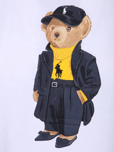 Polo Ralph Lauren T-shirt In Cotone Bianco  Donna In White