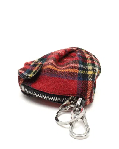 Loewe Elephant Coin Purse Charm In Multi