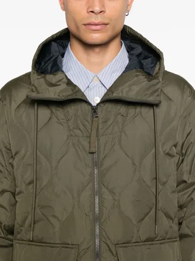 Taion Quilted Jacket In Green
