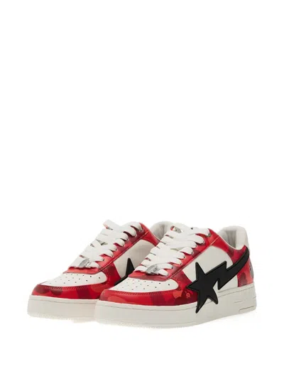 A Bathing Ape Bape Sta Os 1 Sneakers In White