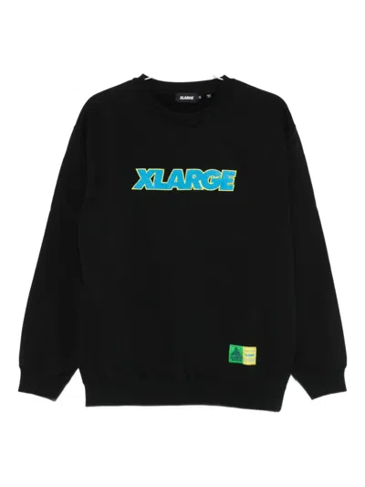 Xlarge Standard Crew-neck Sweatshirt In Black