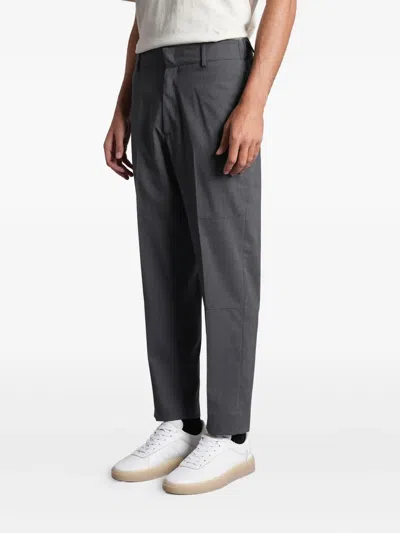 Greyed Pockets Trousers In Gray