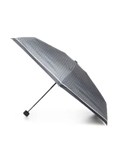 Coccinelle Smart To Go Regenschirm Mit Monogrammmuster In Gray