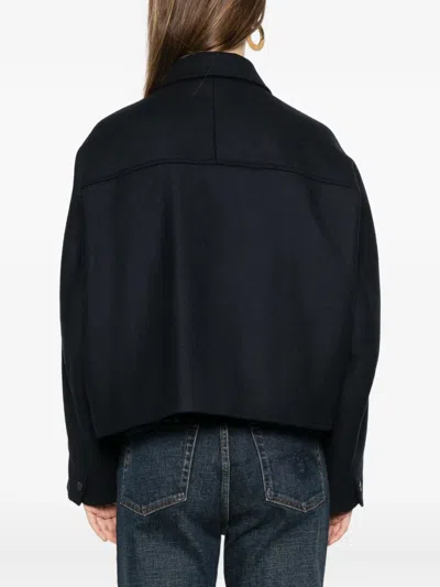 Apc Long-sleeve Jacket In Black