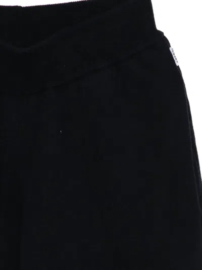 Aspesi Elasticated-waist Trousers In Black