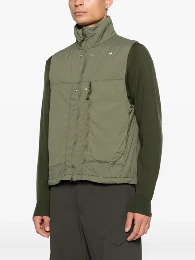 Stone Island S.i Stellina Lightweight Gilet In Green