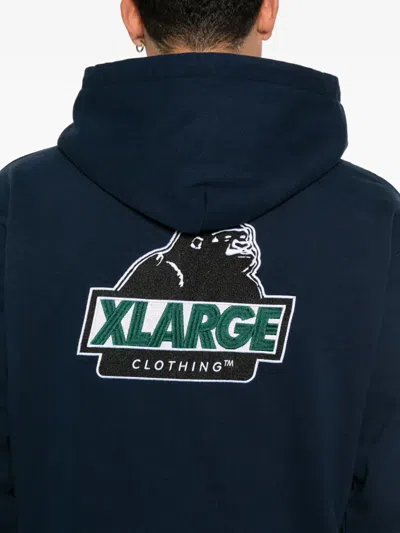 Xlarge Slanted Og Zip-up Hoodie In Green