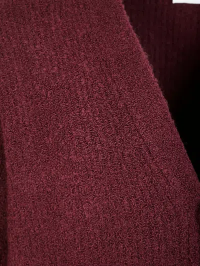 Paolo Pecora Buttoned Patch-pocket Cardigan In Red