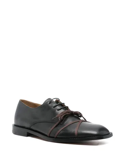 Magliano Lace-up Derby Shoes In Black