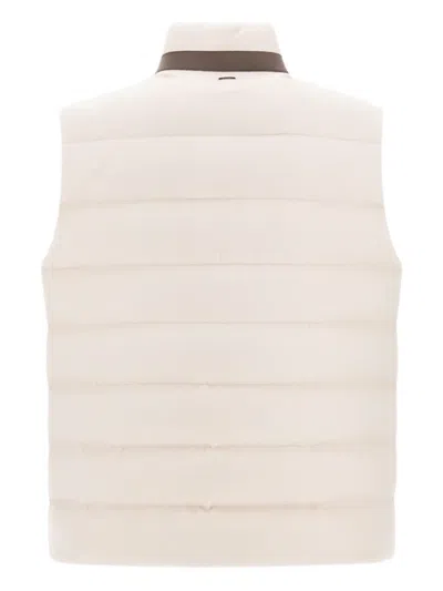 Herno Gesteppte Weste Mit Reissverschluss In Neutral