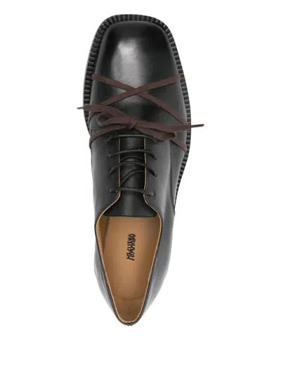 Magliano Lace-up Derby Shoes In Black