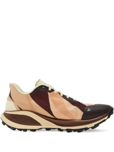 Craft Pure Logo-print Sneakers In Brown