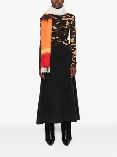 Nanushka Oberteil Mit Print In Brown