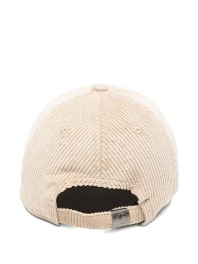 Carhartt Harlem Corduroy Baseball Cap In Pink