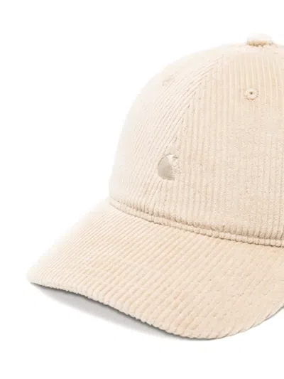 Carhartt Harlem Corduroy Baseball Cap In Pink