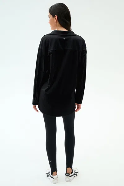 Splits59 Kate Airweight Lite Button Down In Black