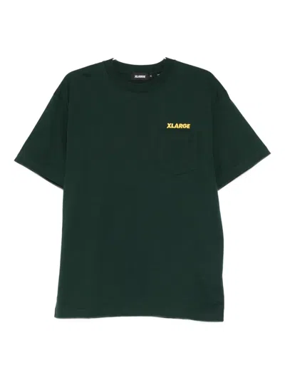 Xlarge Logo-detail T-shirt In Green