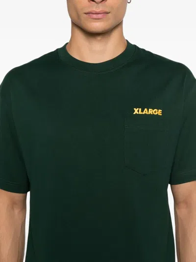 Xlarge Logo-detail T-shirt In Green
