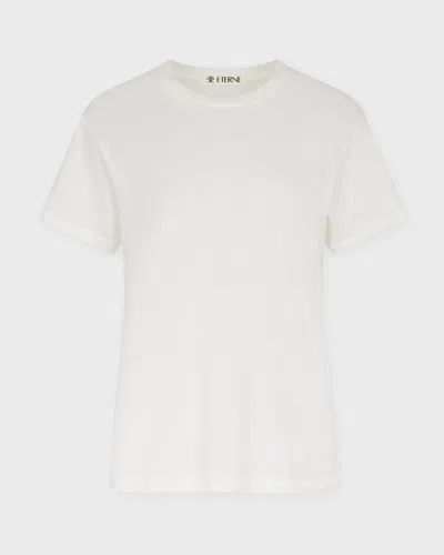 Éterne T-shirt Short Sleeve Boyfriend In Metallic