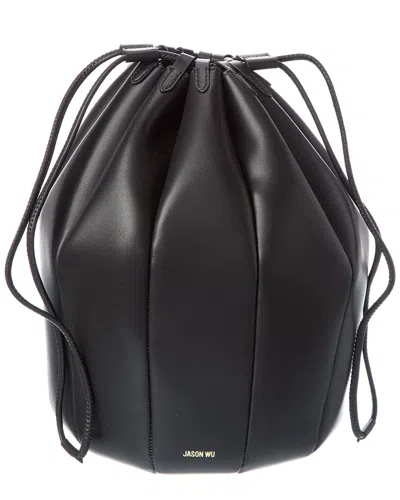Jason Wu Leather Backpack In Black