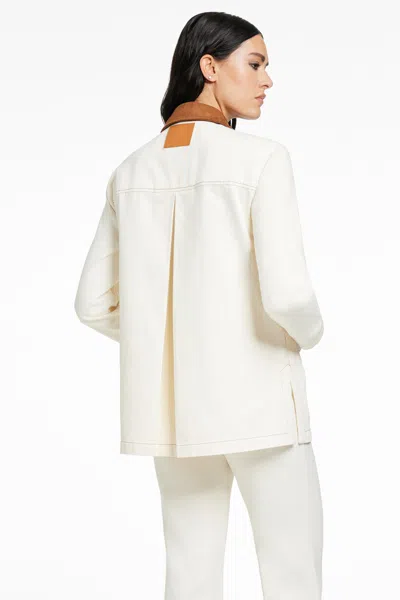 Toccin Dean Barn Jacket-denim In Neutral