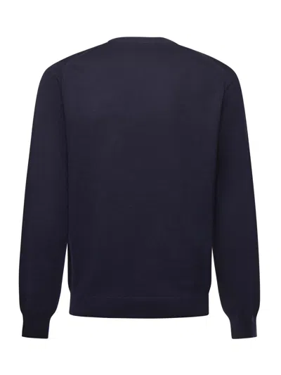 Sun 68 Wool Blend Sweater In Blue