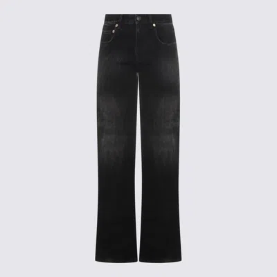 Balenciaga Jeans Black Fade Out In Black