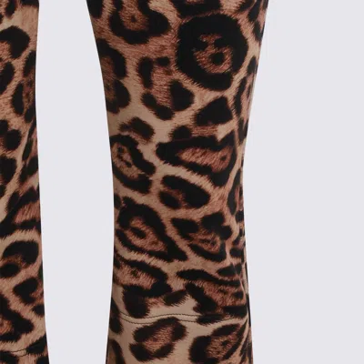 Goldbergh Beige Minou Pants In Animal Print