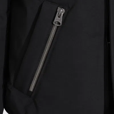 Mackage Quilted Hooded Jacket In Black