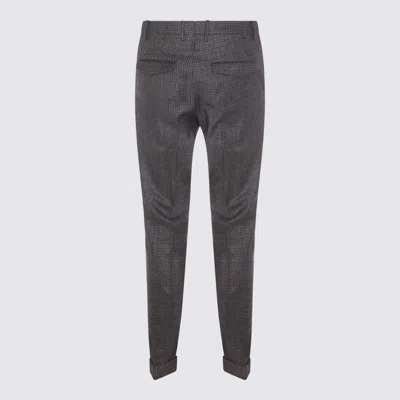 Pt Torino Relaxed Trousers With Cuffed Hem And Pleats In Brown