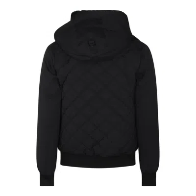 Mackage Quilted Hooded Jacket In Black