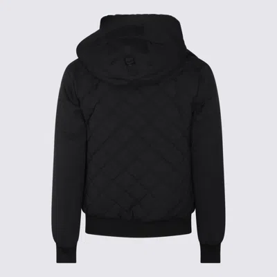Mackage Quilted Hooded Jacket In Black