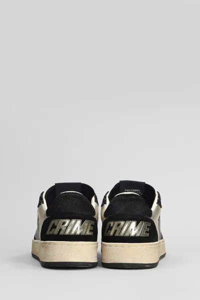 Crime London Chelsea Sneakers In Black