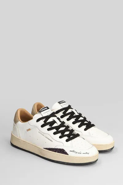 Crime London Chelsea Sneakers In White
