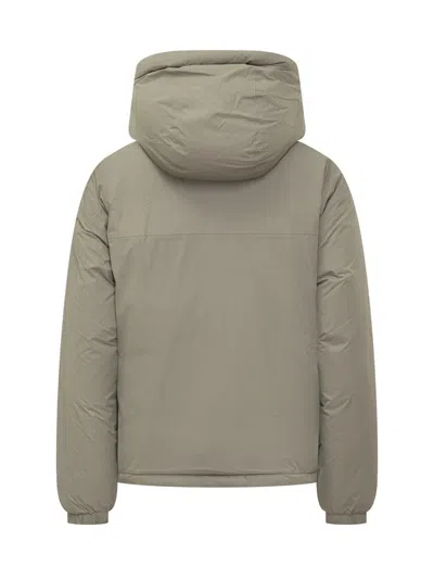 K-way Le Vrai 4.0 Albine Hooded Jacket In Green