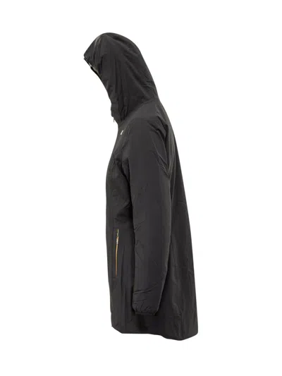 K-way K Way Sophie Plus Reversible Hooded Jacket In Black